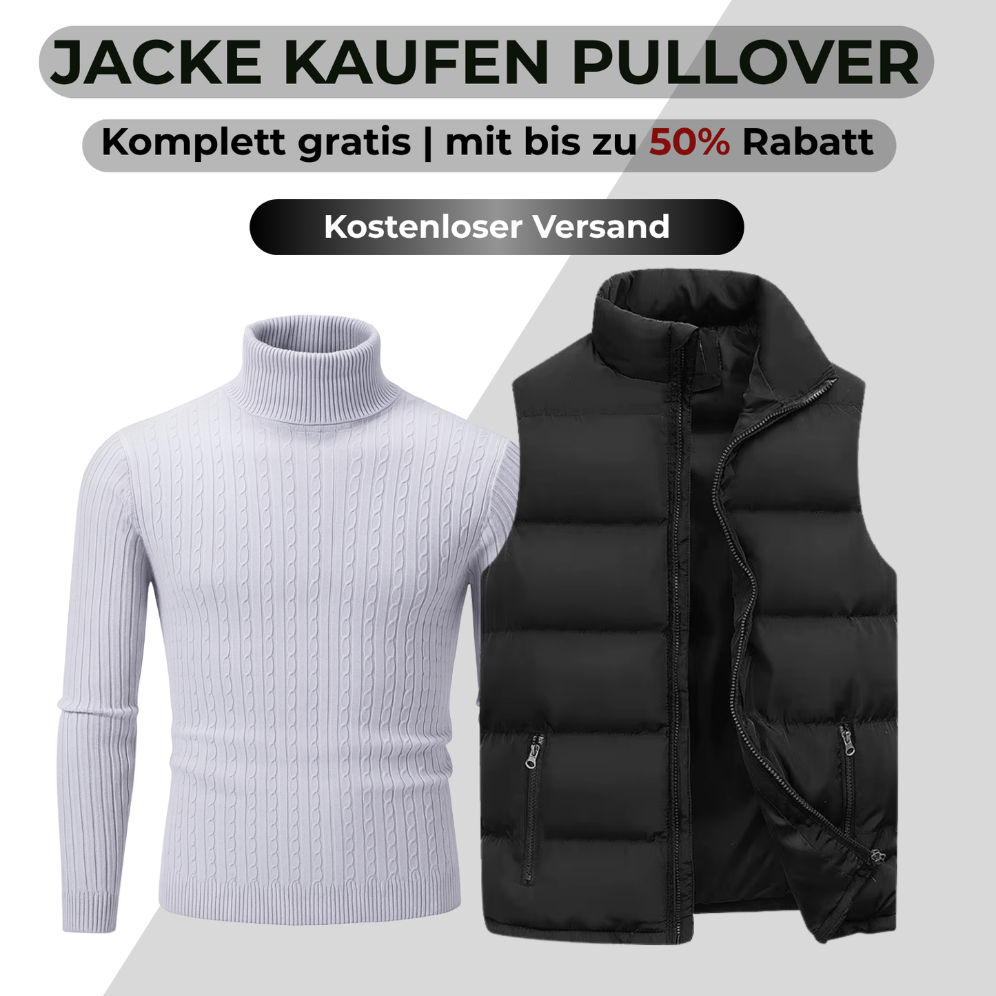 Lenvor Weste + Gratis Wollpullover (Ausverkauf)