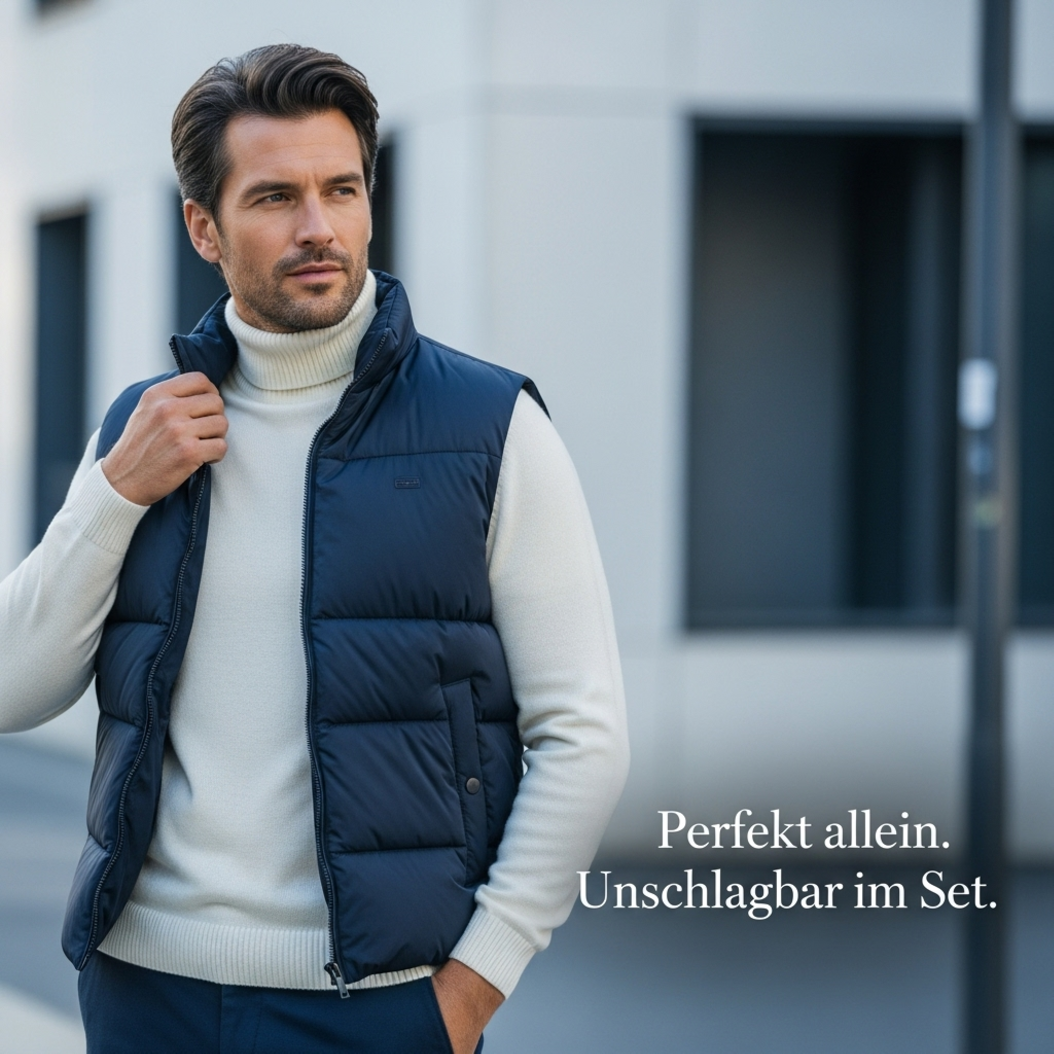 Lenvor Weste + Gratis Wollpullover (Ausverkauf)